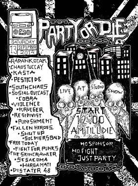 Next performance FIGHT FOR PUNKS live at -PARTY OR DIE- 13 september 2014 @ onr music studio batureog cimaung BANDUNG