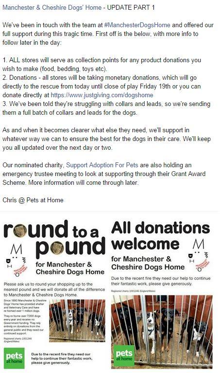fairy3987's tweet photo. “@PetsatHome: An update from us on supporting @manchdogs during this heartbreaking tragedy! #ManchesrerDogsHome http://t.co/sVlrkcw4XB” mt