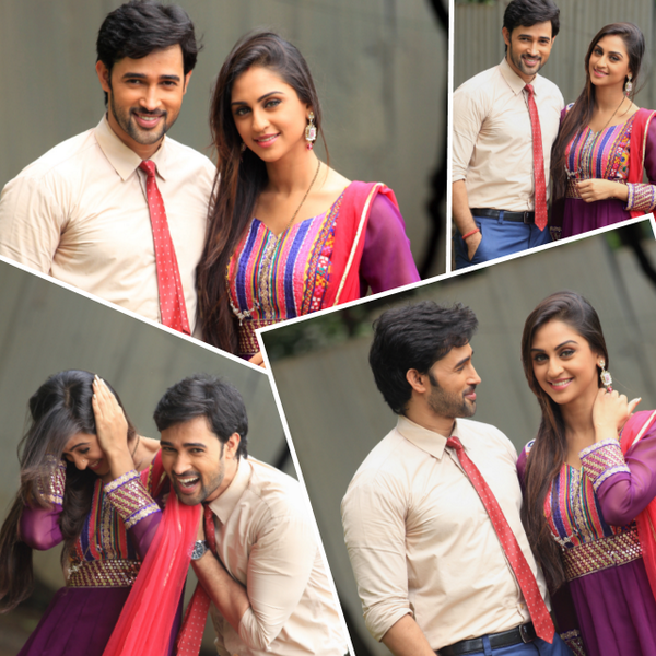 The_karansharma's tweet photo. Love bird karan -Sakshi #saran #kryka on set @EkNayiPehchaan @EkNayiPehchan @TeamKaranSharma @krystledsouza  @SonyTV http://t.co/hJTUSAMwKr
