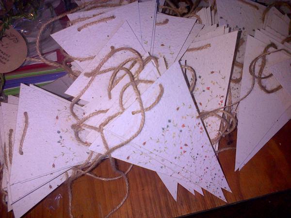 ....and Growing Paper Bunting