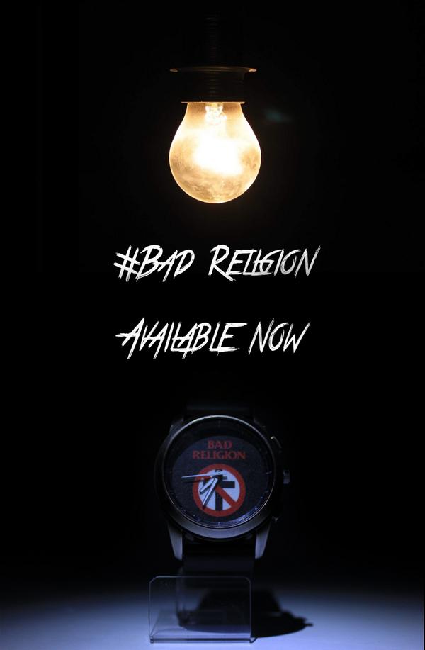 DeadDudeID's tweet photo. Available now, BAD RELIGION wristwatch . IDR 150000 , please check bio for order . http://t.co/QtOylAVBUU