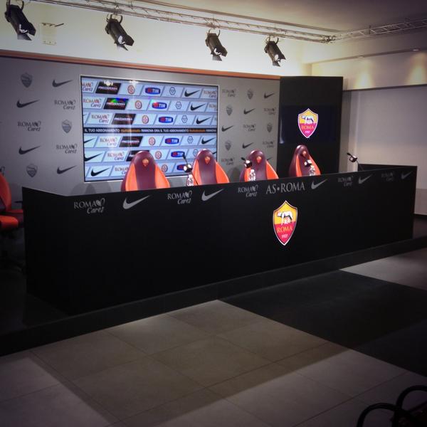 Rudi Garcia press conference coming soon from Trigoria. Follow our live feed!