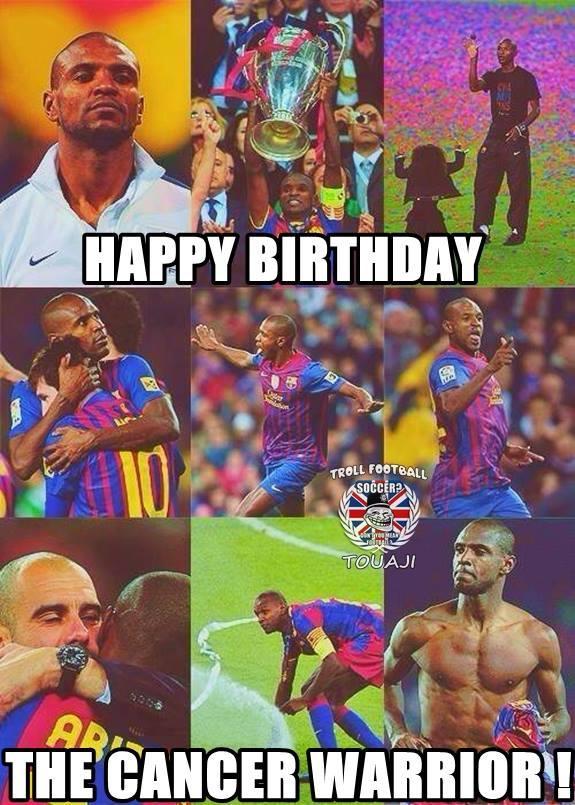 Happy birthday, Eric Abidal. 