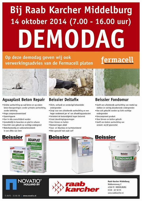NovatioBouw's tweet photo. Altijd al meer willen weten over #Aguaplast op #Fermacell platen? Kom 14 oktober naar de demodag @RKB_Middelburg! http://t.co/s5txNabtb0