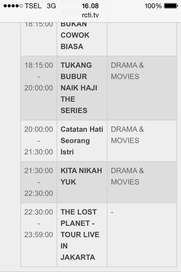 fuhoeshi's tweet photo. TLP in INA will broadcast by RCTI on September 15, 2014 at 22.30-23.59 #TLPinINA http://t.co/kybquIMDDf