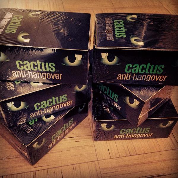Cactus anti-hangover tweet media