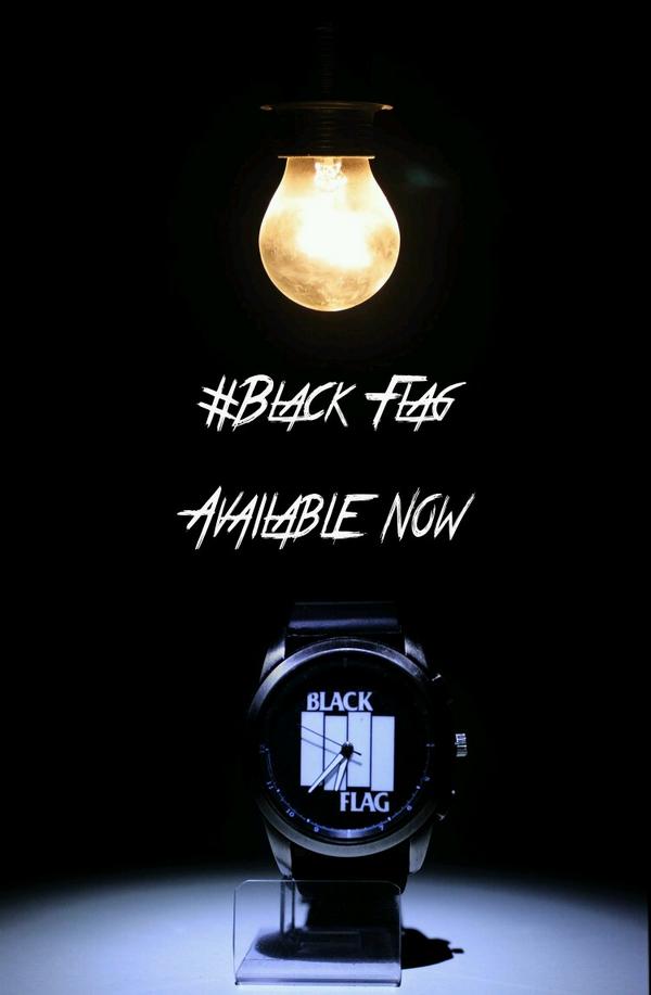 DeadDudeID's tweet photo. Available now BLACK FLAG wrist watch. IDR 150000 .please check bio for order . #wristwatch #deaddude #bandmerch http://t.co/upz3uv3YHp