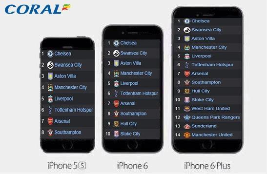 The iPhone 6 was designed for Manchester United fans