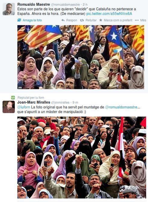 ManuelLopez535's tweet photo. Porfavor,q circule este intento de manipulación del Diario ABC.No tenéis vergüenza! #CatalansVote9N #Diada2014 #VTV3 http://t.co/o7SyH6UwIK