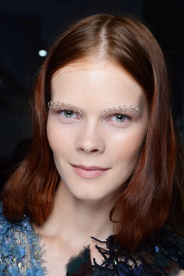 Standing ovation al maquillaje de Rodarte SS 2015. #MBFW #thoseeyebrowstho