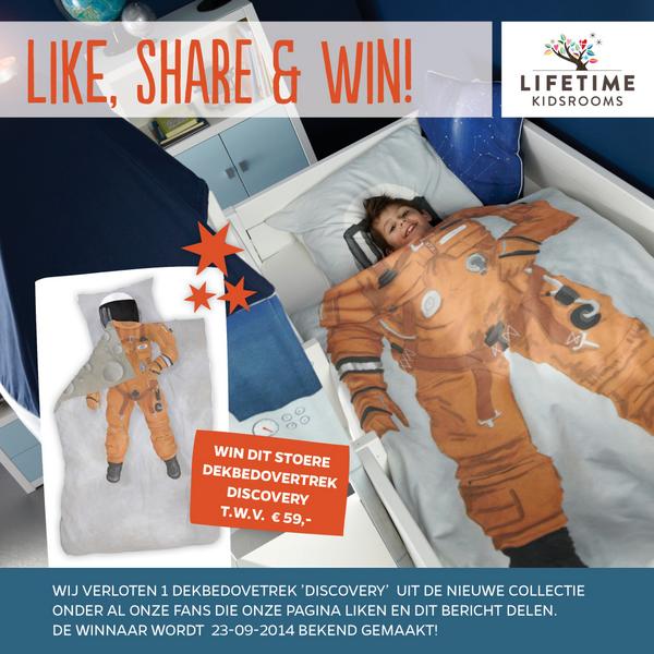 3, 2, 1… Ready for take-off! We verloten dit DISCOVERY astronauten-dekbedovertrek! Check FB: on.fb.me/1pWZf40