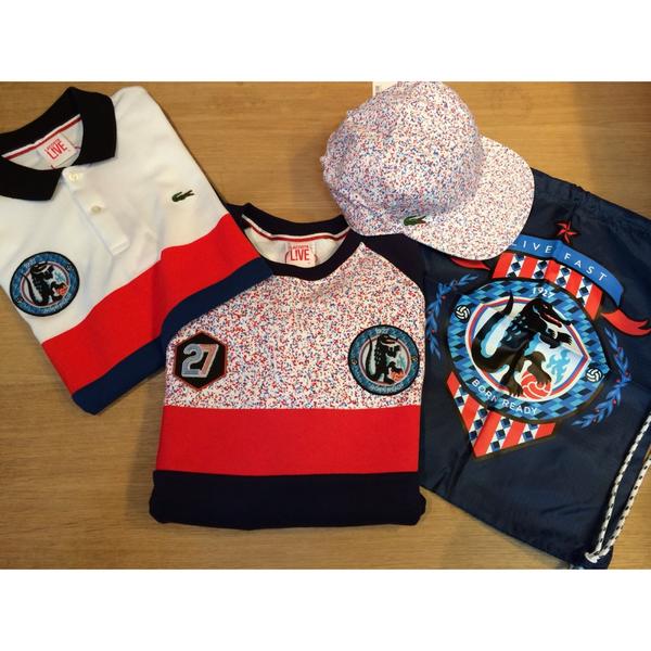 LOCKANDLOAD030's tweet image. Lacoste Live x Live Fast Born Ready by Sanghon Kim.