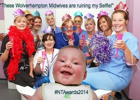 Love my work friends!!! Make me smile EVERY day!!! #wolverhamptonmlu #NTAwards <a href="/NT_Awards/">Nursing Times Awards</a> #selfie