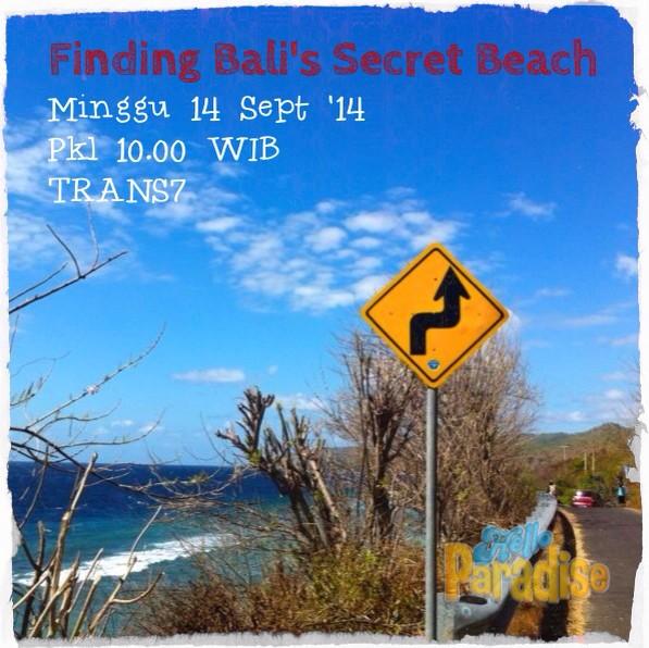 Masih adakah pantai yg sepi &amp; alami di Bali?Ikuti perjalanan <a href="/BUDIdoremi/">BUDi DOREMI</a> @JENNarnelita Minggu, pkl 10.00 WIB <a href="/TRANS7/">TRANS7</a>