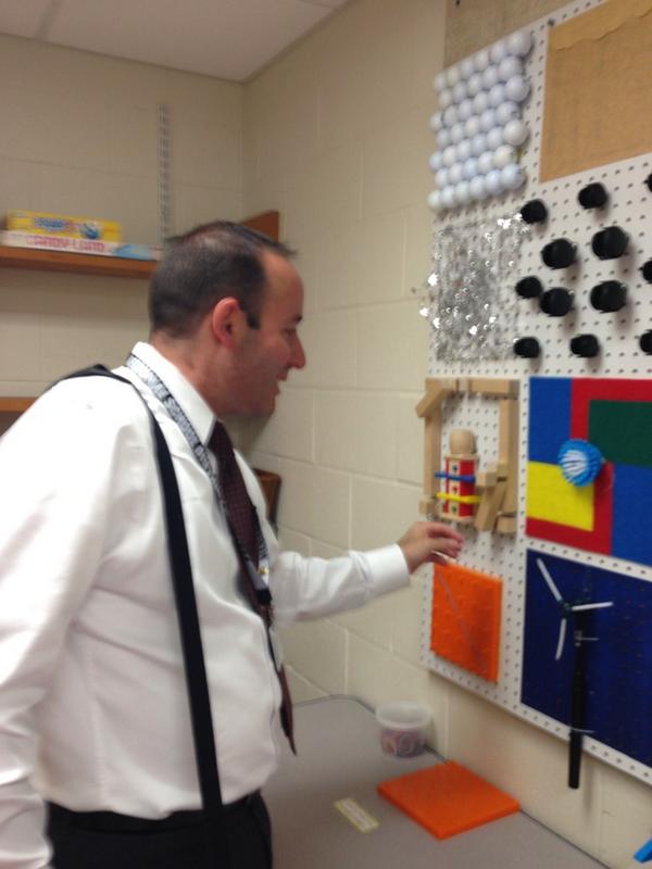 BarbieConnery's tweet photo. All ages enjoy a sensory wall! @HollisKevin http://t.co/f7uBZA3qNw
