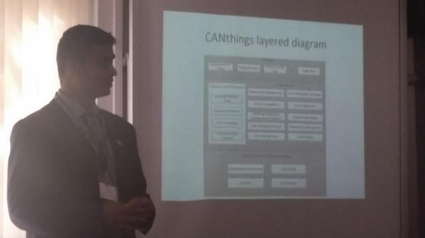 NidalAlBeiruti's tweet photo. #NGMAST Steven D'Costa from #flybits presents about CANthings @RyersonU #Oxford http://t.co/wUE0neVehJ