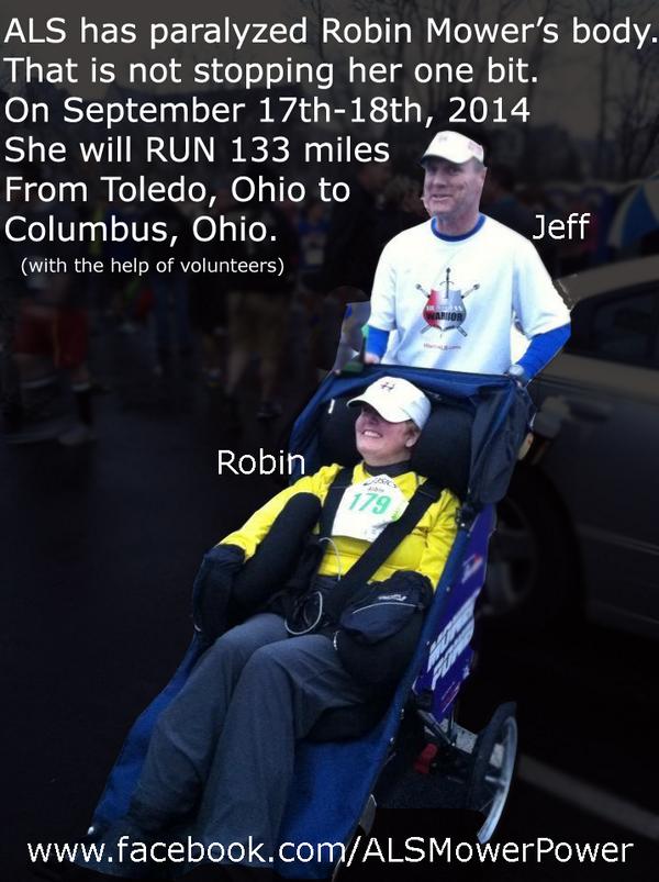 MowerPowerALS's tweet image. Please visit facebook.com/ALSMowerPower  for more.
#ALS #running #Toledo #Columbus #mobility #Robinsrun #fun #goodnews