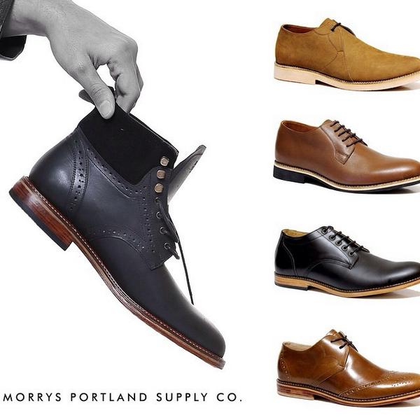Commercial Break!

the latest collection from <a href="/morrysportland/">MORRY'S PORTLAND</a> supply co

boots, brogue shoes , wingtip shoes? len...