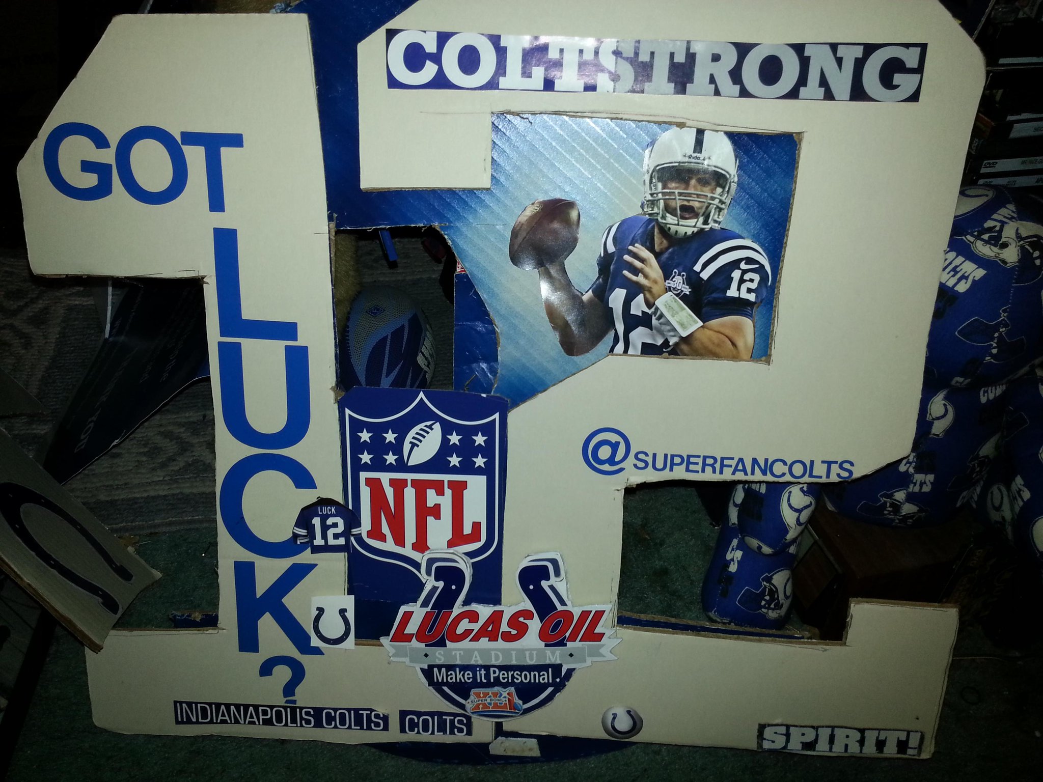 "HAPPY BIRTHDAY" ANDREW LUCK 