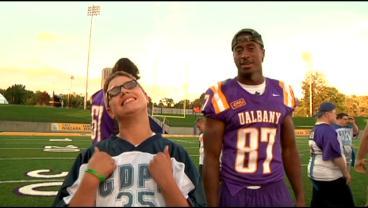 RT <a href="/WTEN/">NEWS10 ABC</a>: Special needs kids play football with UAlbany #SportsOn10 bit.ly/1m02tc2