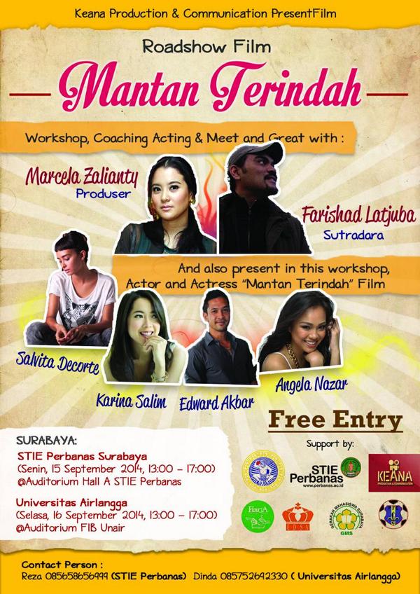 Dtng ya ke Roadshow Film "Mantan Terindah"don't miss it;) Cc: @BEMFIBUA <a href="/SasInggrisUA13/">Sasing UA 2013</a> <a href="/SasInggrisUA12/">SasingUA 2012</a> <a href="/SasingUA2014/">Sasing UA 2014</a>