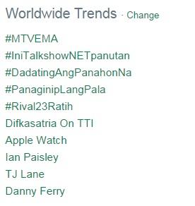 netmedia_info's tweet photo. Wow malem ini @Ini_Talkshow trending topic wolrdwide ke 2 #IniTalkshowNETpanutan http://t.co/0WQkau3kzd