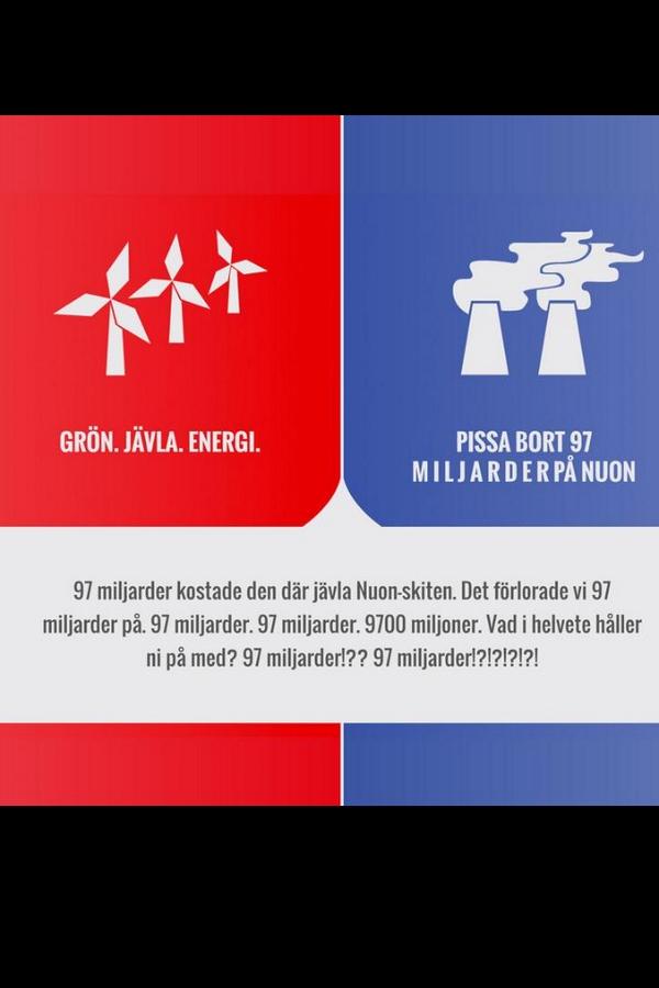 steffesundstrom's tweet photo. Just det. #klimatmaxa och rösta för en hållbar framtid. http://t.co/wB77v3CIcG