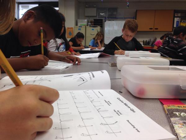 TallMrCurran's tweet photo. Handwriting without tears. #tearfree #BaywoodBears #teamkid #slcusd http://t.co/cFfeBOTLtI