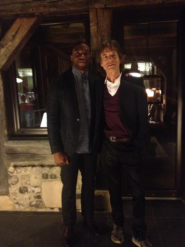 RT @MickJagger: At the Deauville American Film Festival for the French premiere of @getonup with Chadwick Boseman! http://t.co/Ur1qed6C4S