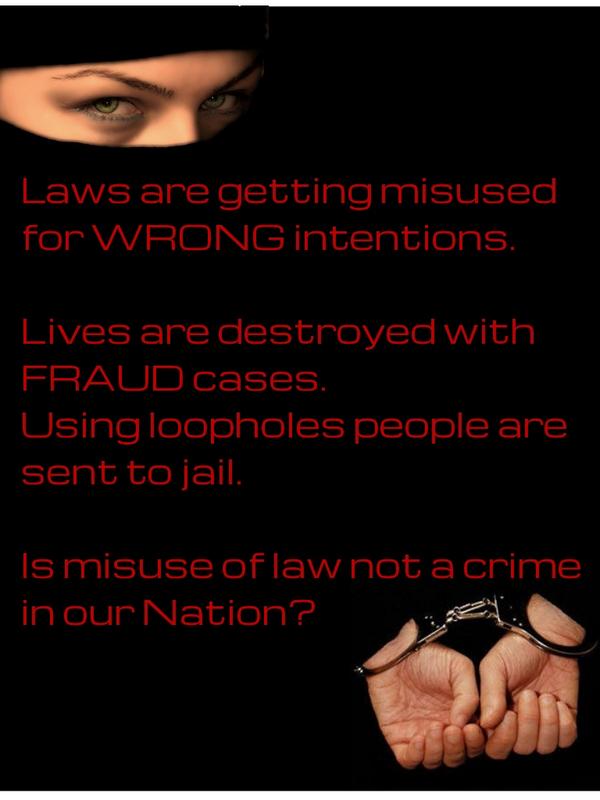 @DeependerSHooda Laws like POCSO r msusd 4 WRONG intentns
Stop POCSO Misuse in BapuJi's case
#IsMisuseOfLawNotACrime