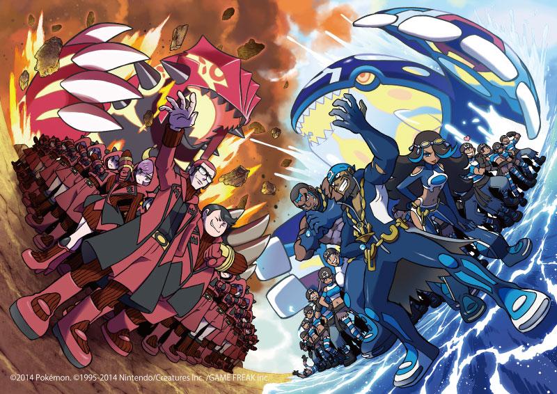 ポケモンガオーレ　ゲンシグラードン、ゲンシカイオーガ ポケモン ガオーレ ゲンシカイオーガ ゲンシグラードン - メルカリ