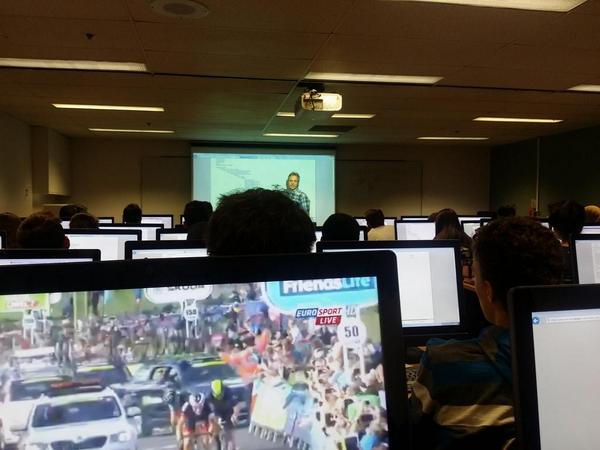 À l'étude pour samedi pour la <a href="/LesCyclos/">Cyclosquebecoises</a>  #uqam #LaVuelta