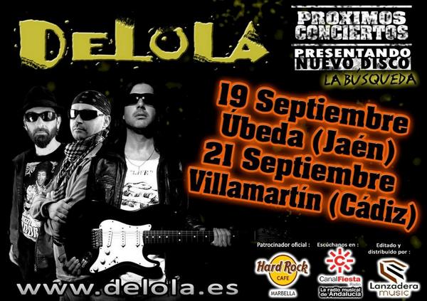 próximos conciertos!! feliz viernes!!!