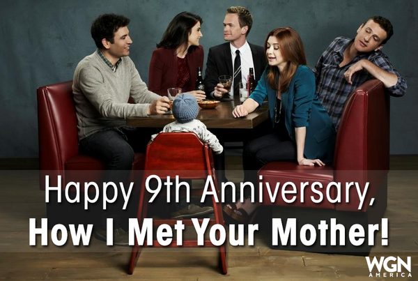 MeetatMacLarens's tweet photo. 9 years ago, the first #HIMYM episode premiered. RT this to celebrate the legendary series! http://t.co/Jyf5kHg1ch