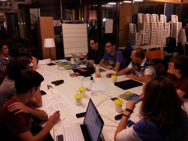 SWNantes's tweet image. La team &quot;User App&quot; est en pleine réflexion #UserApp #SWNA #Nantes
