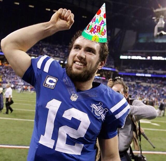 Happy birthday Andrew Luck! 