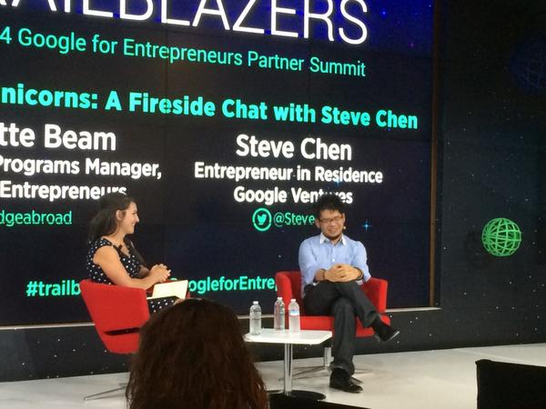 DaveParkerSEA's tweet photo. With #Trailblazers team listening to @stevechen and @bridgeabroad http://t.co/Nk3yJ2td8v