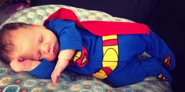 Is this little superdude cute or what??