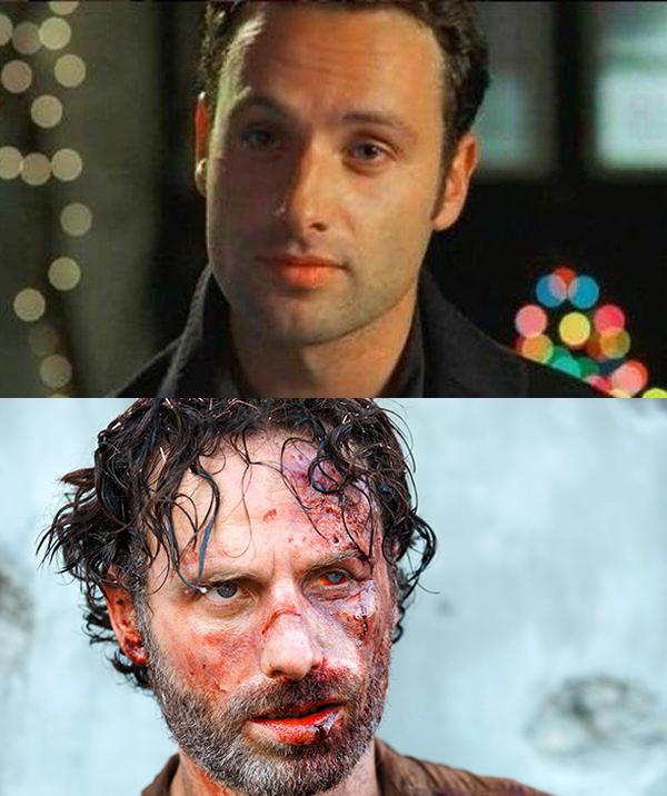 After 4 years running away from zombies, Andrew Lincoln made it to his 40s! Happy birthday! 