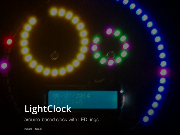 SWBAM's tweet photo. An awesome digital #led display clock build on #arduino: http://t.co/3GottuieLW built by @pierreca http://t.co/w8CmzvfCFH