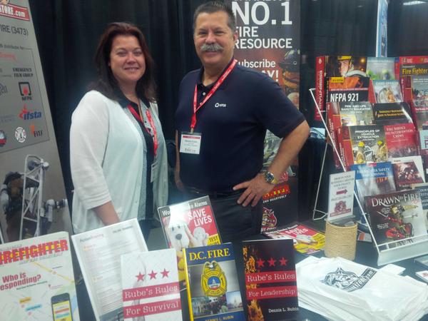 FireinCanada's tweet image. Come by our @firehallbooks booth at the #FireCon trade show and pick up one of @chiefrubin's leadership books!