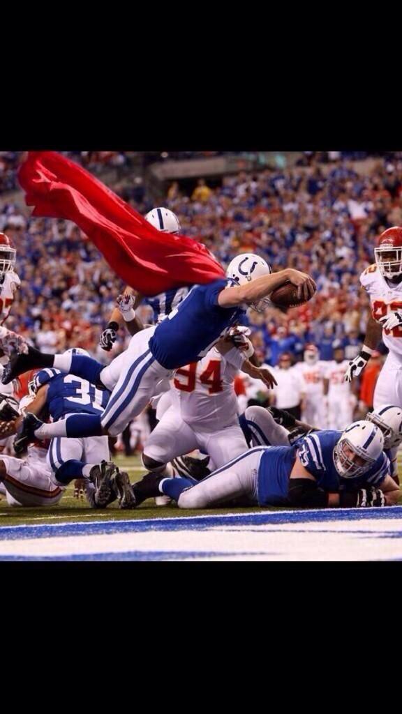 Happy birthday Andrew Luck!   Thanks for being our Superman! 