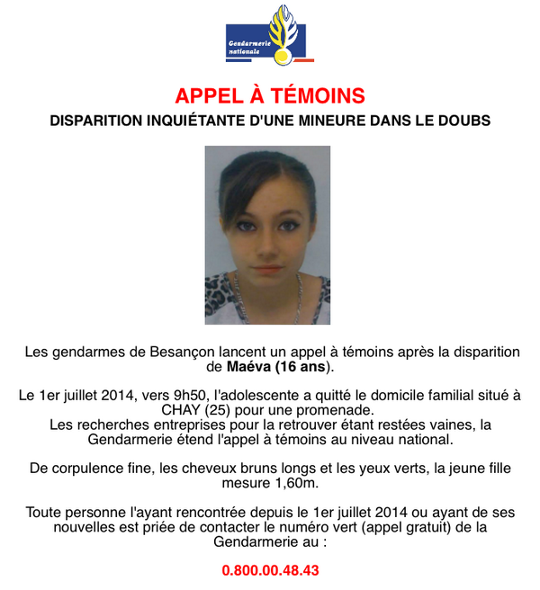 Gendarmerie tweet picture