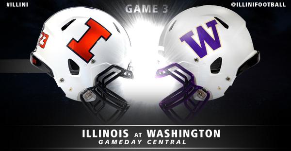 IlliniFootball's tweet image. #Illini are fully focused on the Huskies. The ones in Seattle. #BusinessTrip

Gameday Central: bit.ly/IlliniGameDay