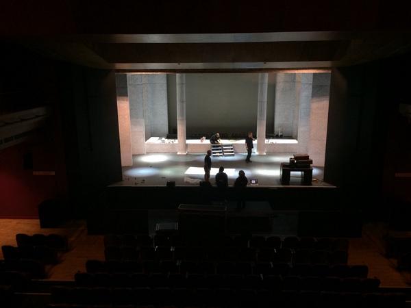 PrestonMusical's tweet photo. Here's a sneak peak at our wonderful set for Aspects Of Love at @prestguildhall next week! #PMCSAspects http://t.co/9qwqnd6XU6