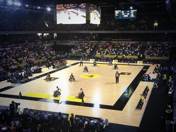 Feeling inspired at the #InvictusGames #HelpforHeroes