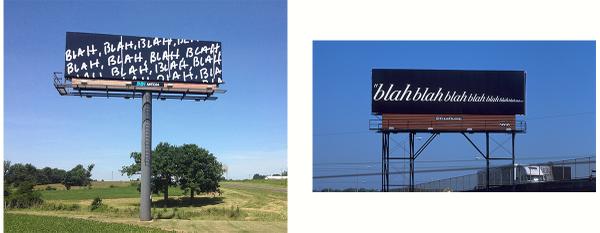 woreitbetter's tweet photo. Mel Bochner Blah Blah Blah :: James Mills 
http://t.co/hiMgAotGQU
#whoworeitbetter #WWIB #blahblahblah http://t.co/pWKiY3SCGZ