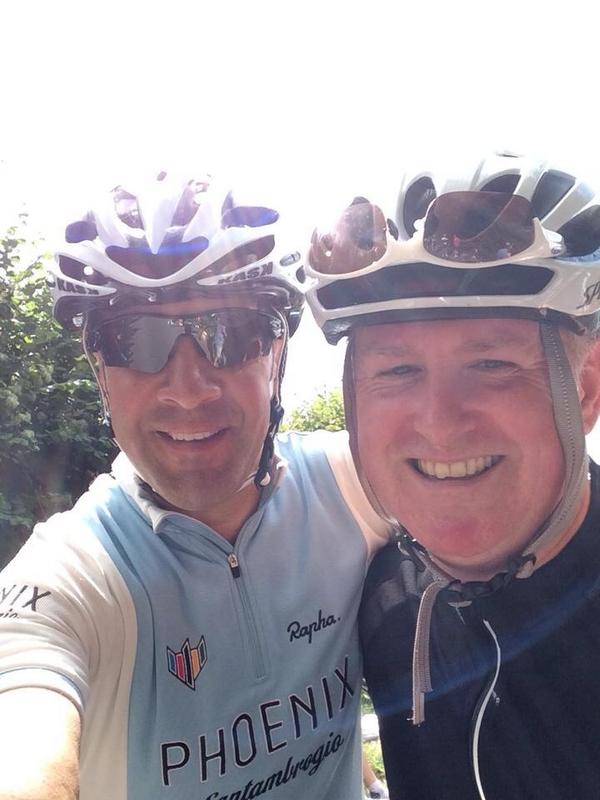 Kop Hill. #tourofbritain come on wiggo 20% incline ouch.  Can't wait for the cycle back!!