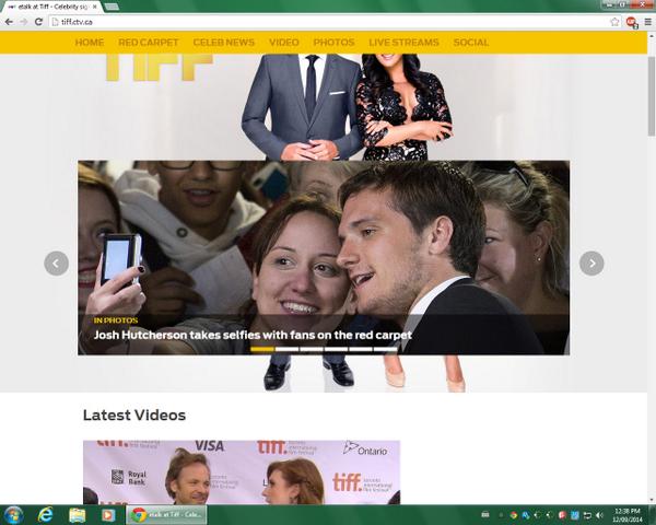 trippy41's tweet image. Posting this for a friend, considering she's on the cover of #etalkTIFF #dmarie