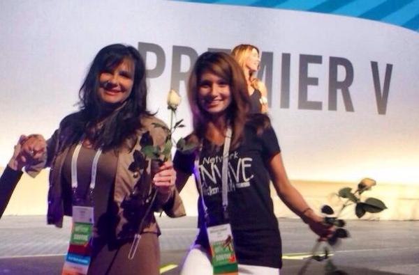 MelanieHebert's tweet photo. Lynne Spears and I accepting a great honor at #RFConvention #NetworkEnvive #Onepercenter #RedDot http://t.co/ypKaHMh9FO